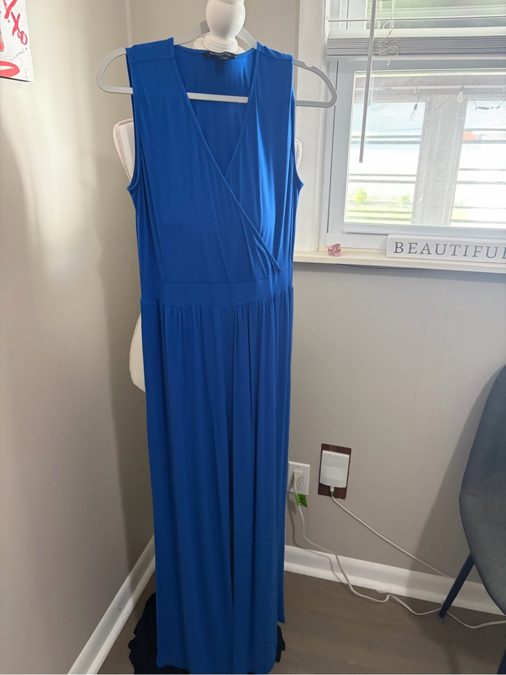 Sleeveless Royal Blue jumpsuit